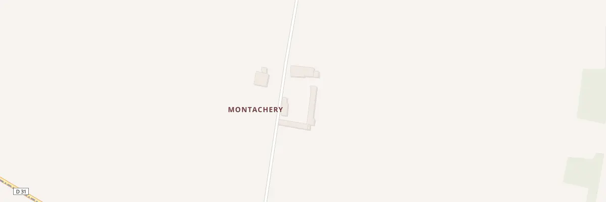 Plan du 141 Montachery à Villemaury