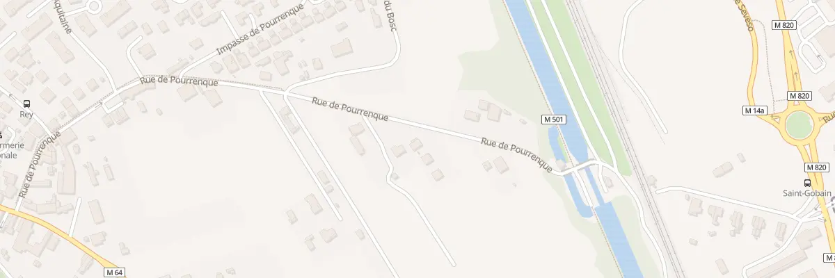 Plan du 38 Rue de Pourrenque à Fenouillet