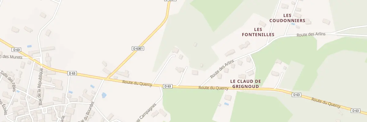 Plan du 180 Les Fontenilles à Vanxains