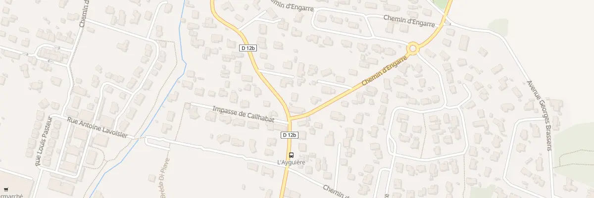 Plan du 400 Che de Cailhabat à Labarthe-sur-Lèze