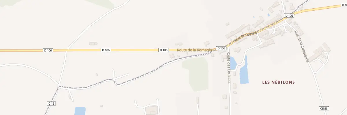 Plan du 5322 Les Nébilons à Rivarennes