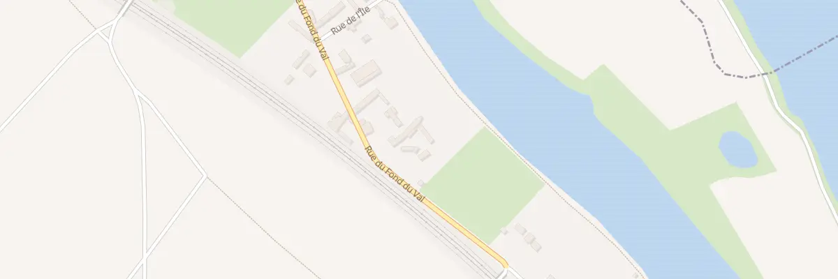 Plan du 119A Rue du Fond du Val à Saint-Pierre-la-Garenne