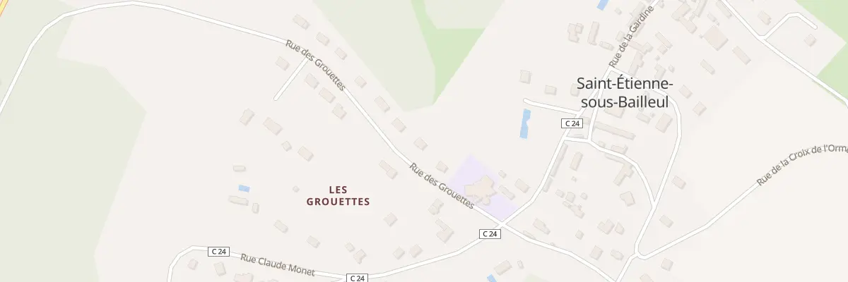 Plan du 6 Rue des Grouettes à Saint-Étienne-sous-Bailleul