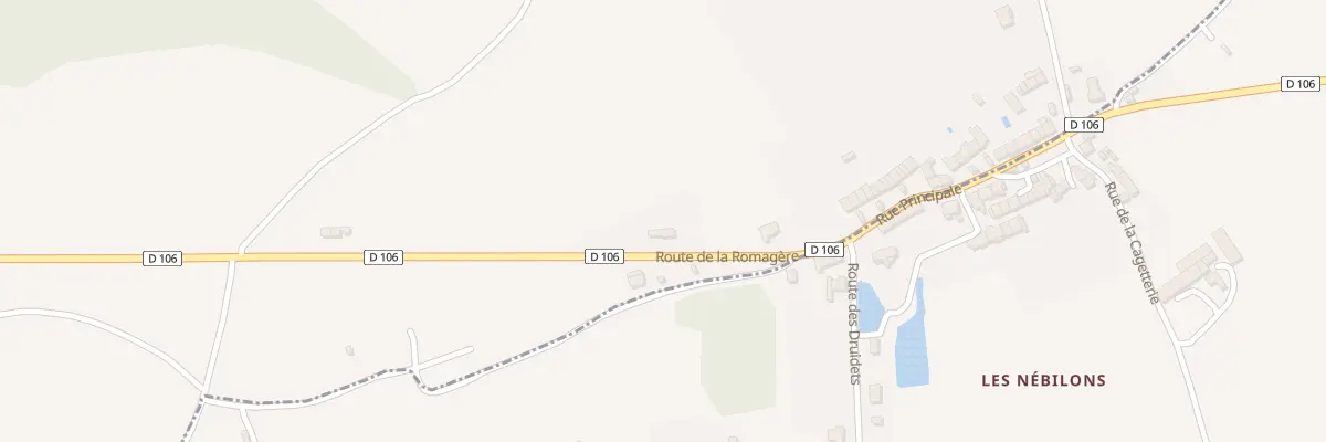 Plan du 56 Les Nébilons à Rivarennes