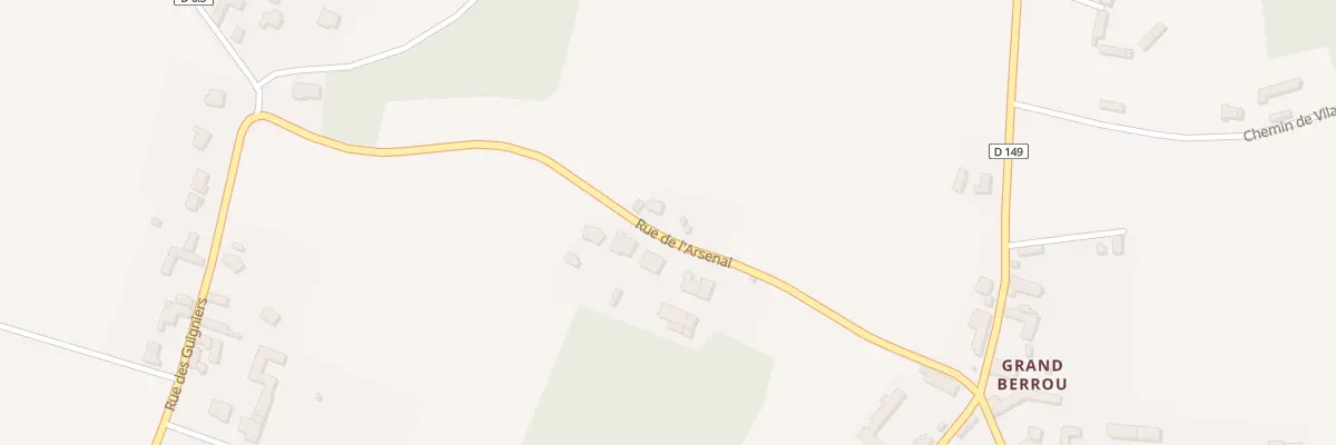 Plan du 2 Rue de l’Arsenal à Meslay-le-Grenet
