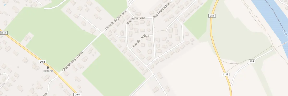 Plan du 1 Rue de l’Ariège à Pinsaguel