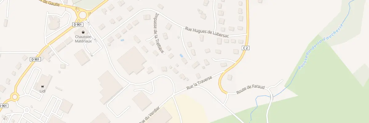 Plan du 3 Imp du Grand Pre à Lubersac
