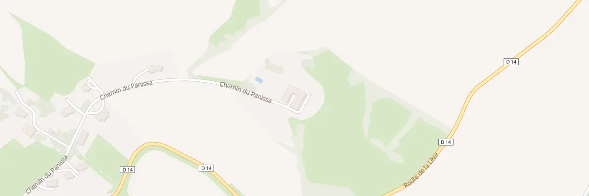 Plan du 178 Le Panissa à Carla-Bayle