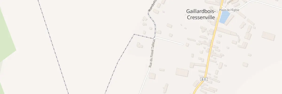 Plan du 15 Rue du Fosse Talleux à Val d’Orger