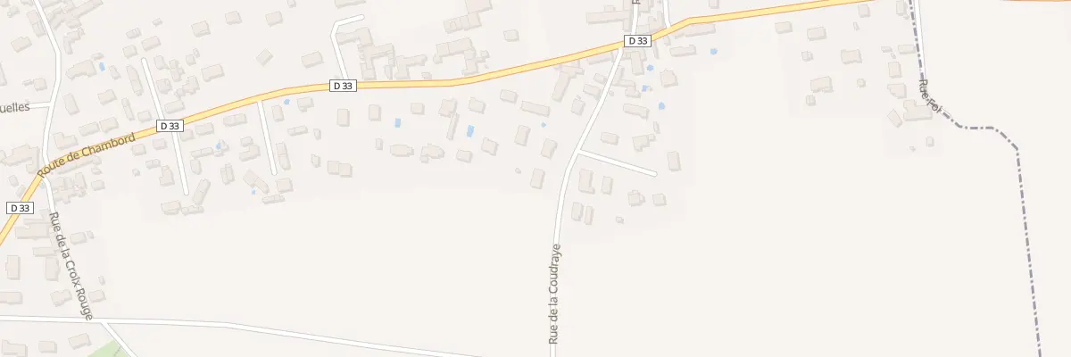 Plan du 12 Rue de la Coudraye à Vineuil