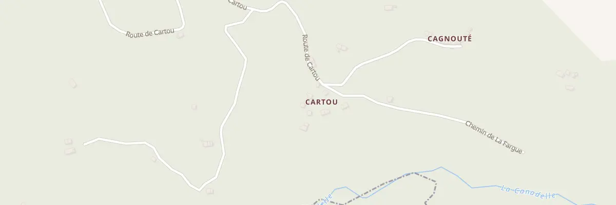 Plan du 107 Cartou à Boussenac