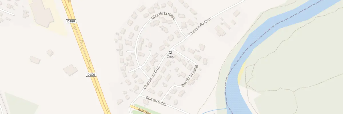 Plan du 1 Rue du 14 Juillet à Pins-Justaret