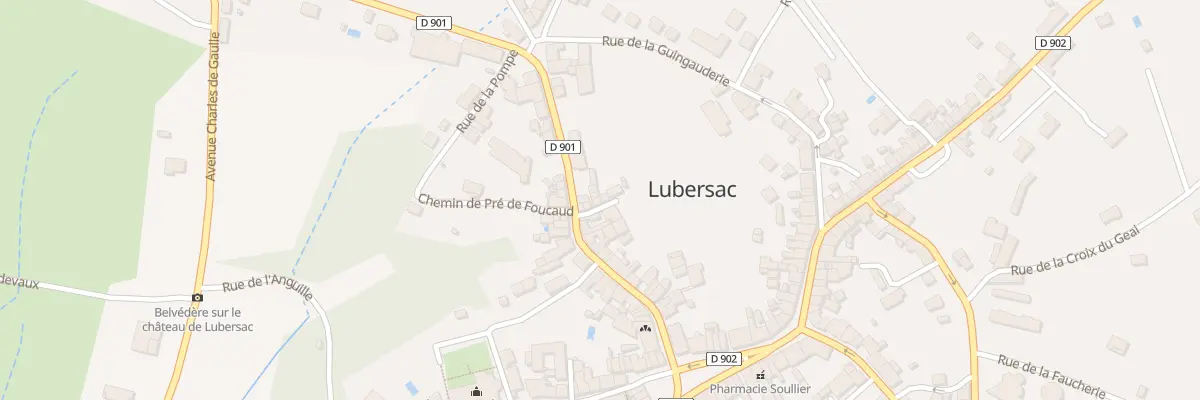 Plan du 5021 Quartier Renard à Lubersac