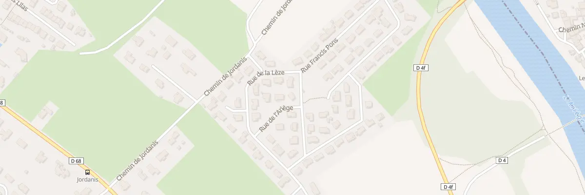 Plan du 6 Rue de l’Ariège à Pinsaguel