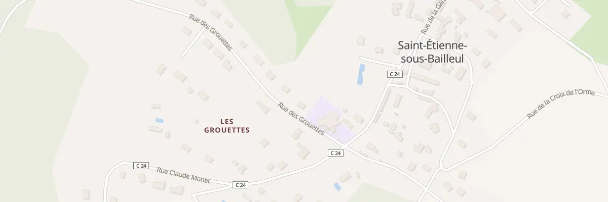 Plan du 4 Rue des Grouettes à Saint-Étienne-sous-Bailleul