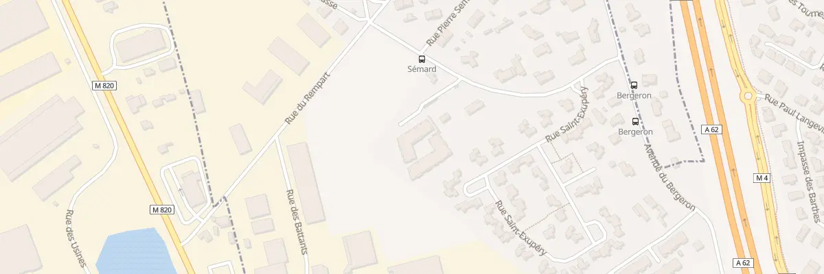 Plan du 2 Rue de Lespinasse à Saint-Alban