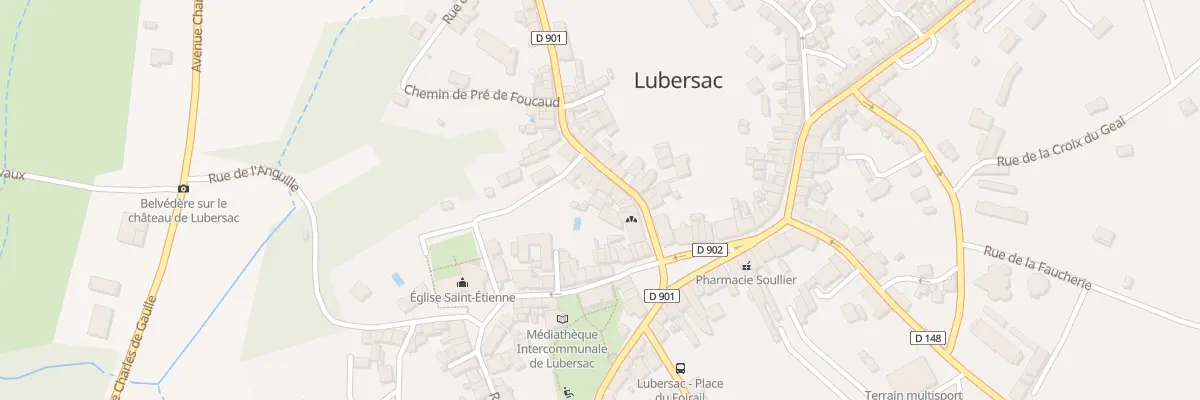 Plan du 17 Rue des Rubeaux à Lubersac