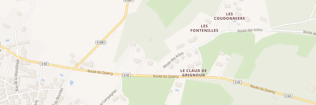 Plan du 29A Les Fontenilles à Nadaillac