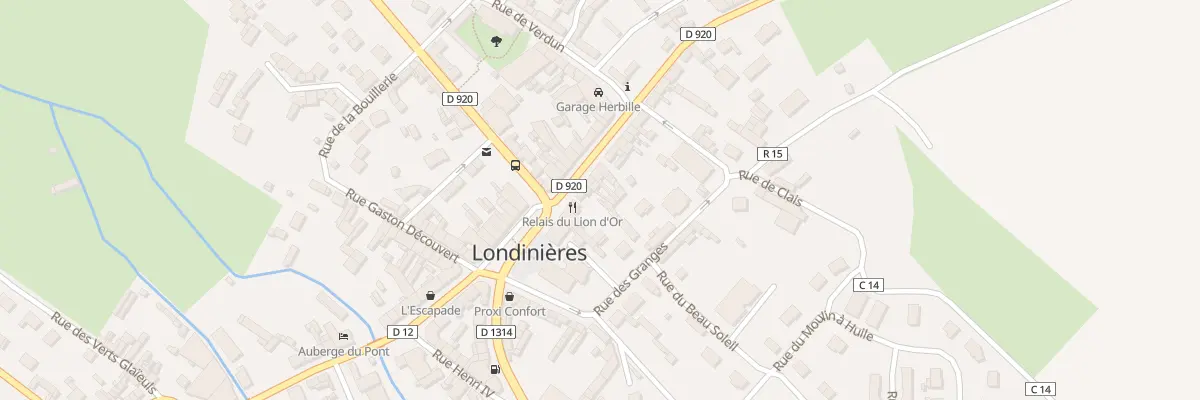 Plan du 6 Rue General de Gaulle à Londinières