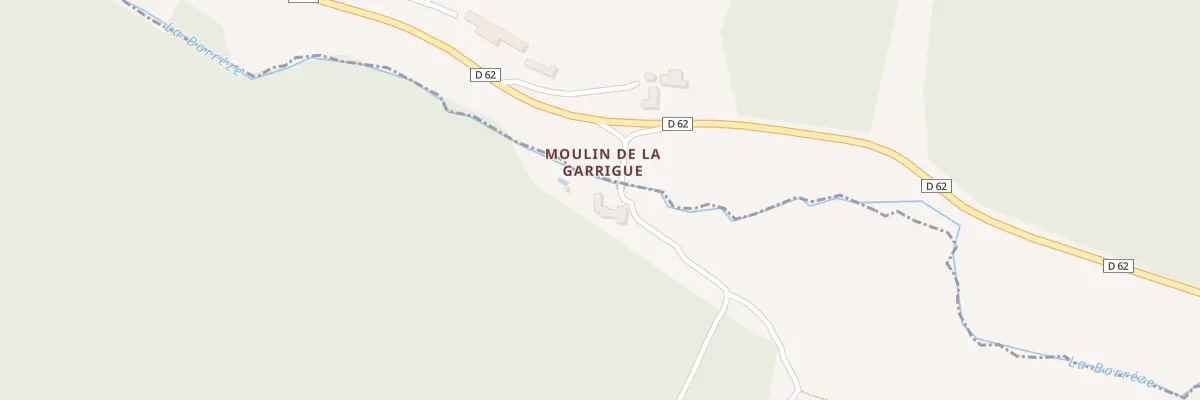 Plan du 380 La Garrigue à Salignac-Eyvigues