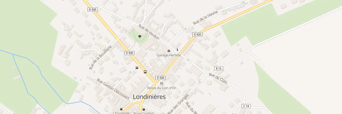 Plan du 1 Rue de Verdun à Londinières