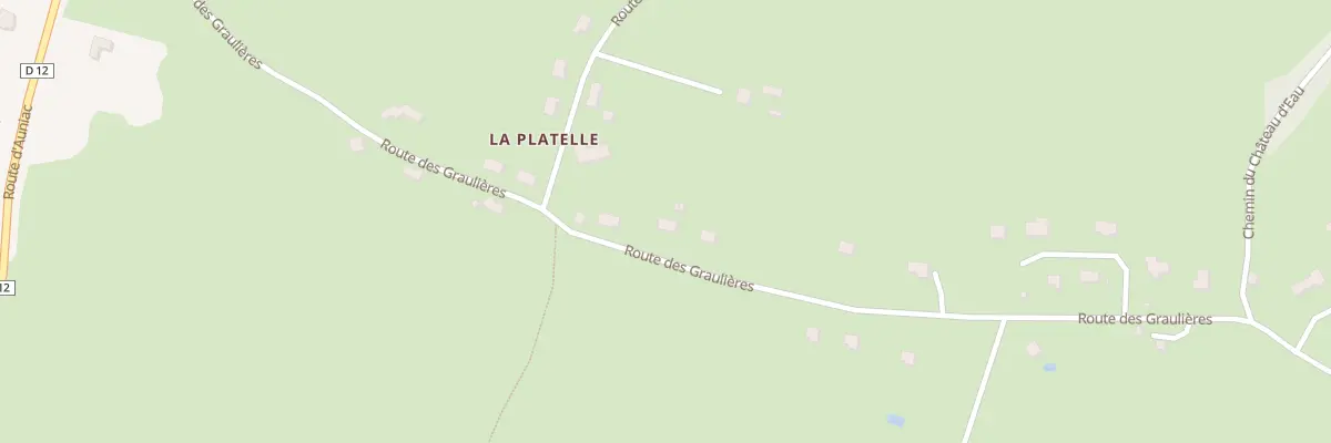 Plan du 5214F Graulieres à Anglars-Nozac