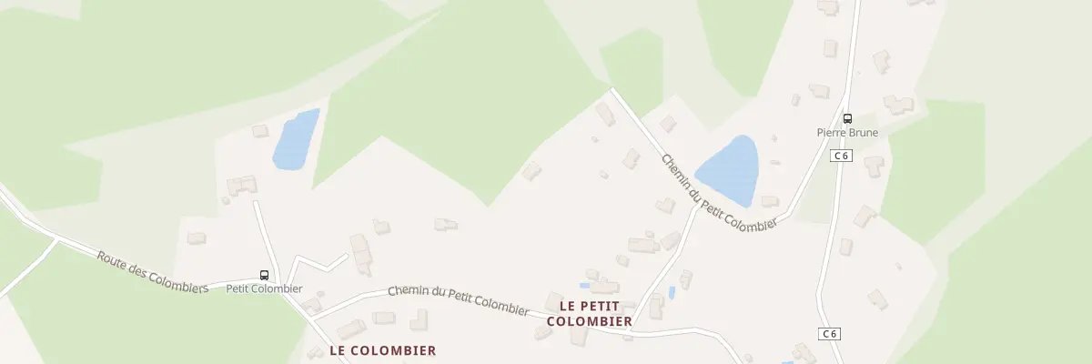 Plan du 5001 Le Petit Colombier à Saint-Just-le-Martel