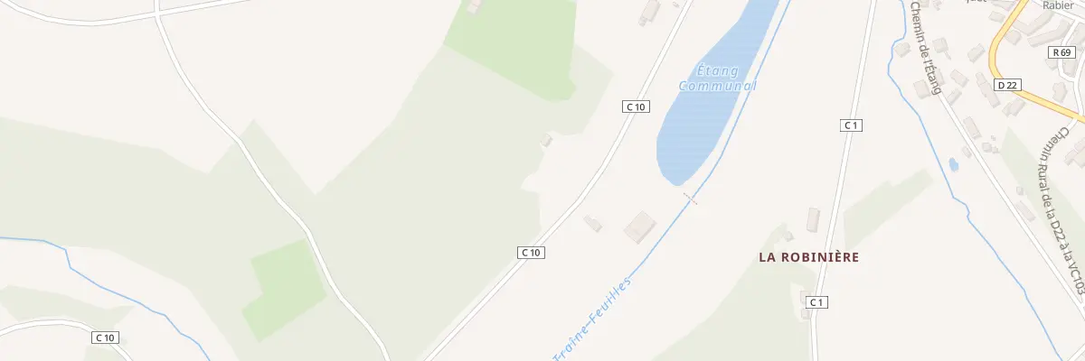 Plan du 36 Les Chauvinieres à Villentrois-Faverolles-en-Berry