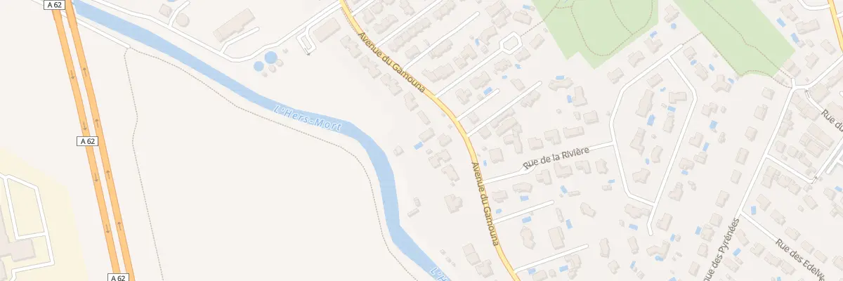 Plan du 71 Av du Gamouna à Bruguières