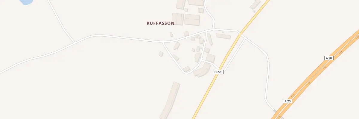Plan du 8 Ruffasson à Arnac-la-Poste