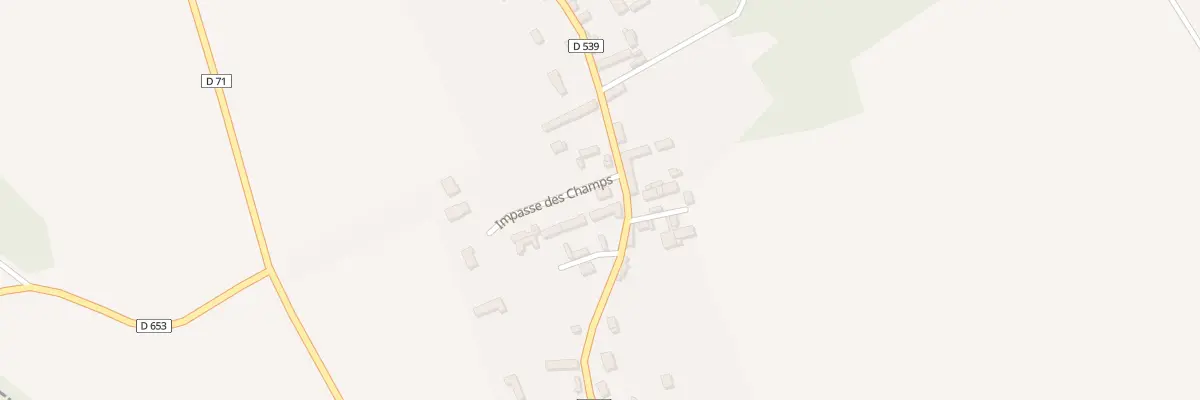 Plan du 23 Rue St Denis à Gadencourt