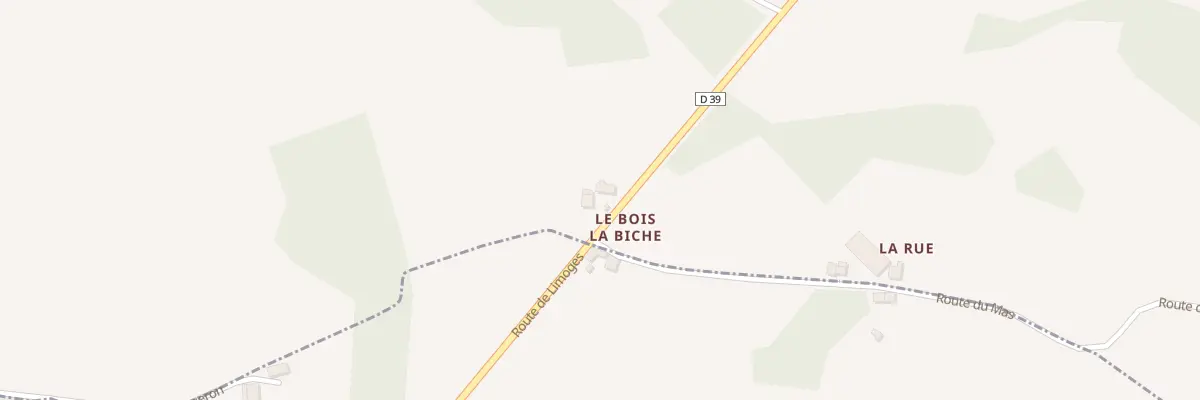 Plan du 5145 Le Bois La Biche à Benayes