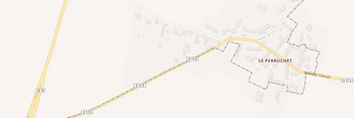 Plan du 1 Rue des Tilleuls à Montboissier
