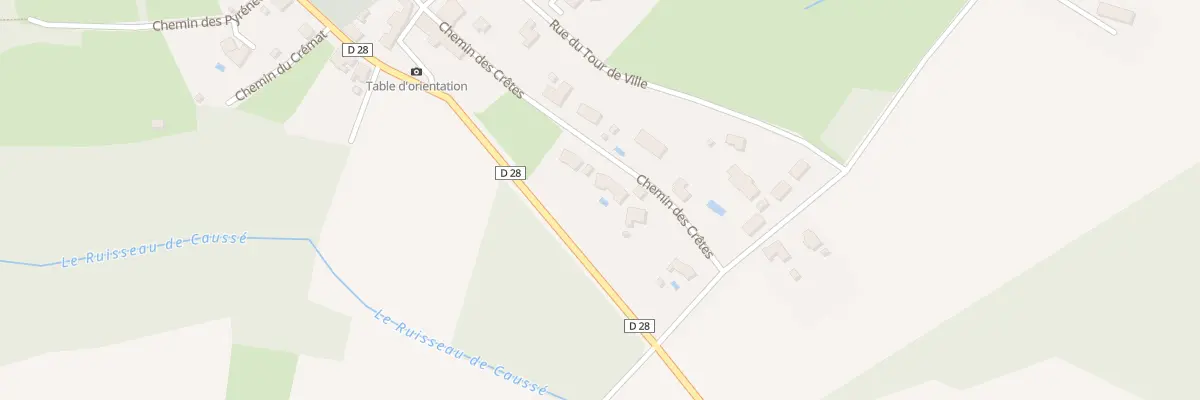 Plan du 5003F Le Village à Esperce