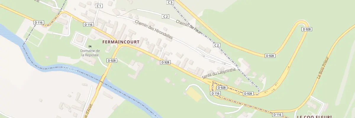 Plan du 15 Rte de la Foret à Cherisy