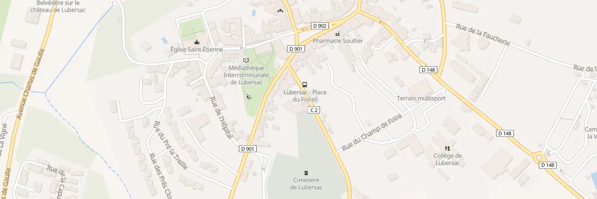 Plan du 8 Rue Bigorie du Chambon à Lubersac