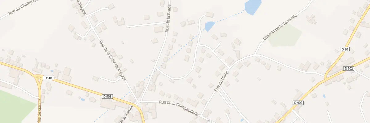 Plan du 3 Rue du Dix Neuf Mars à Lubersac