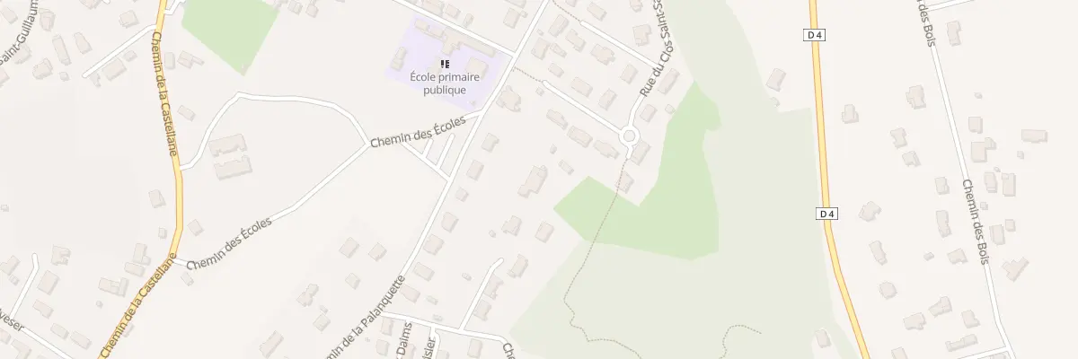 Plan du 32 La Fiou à Saint-Sauveur