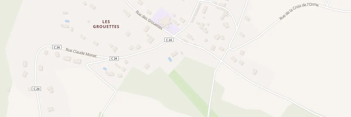 Plan du 7 Rue Claude Monet à Saint-Étienne-sous-Bailleul