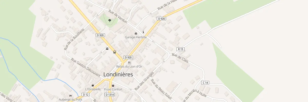Plan du 5013 Rue General de Gaulle à Londinières