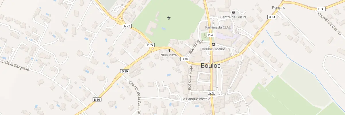 Plan du 27 Rue du Fontanas à Bouloc