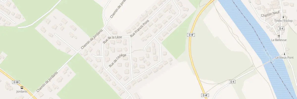 Plan du 5 Imp de la Claou à Pinsaguel