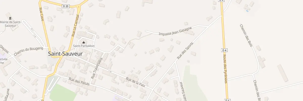 Plan du 179 Imp Jean Gazagne à Saint-Sauveur