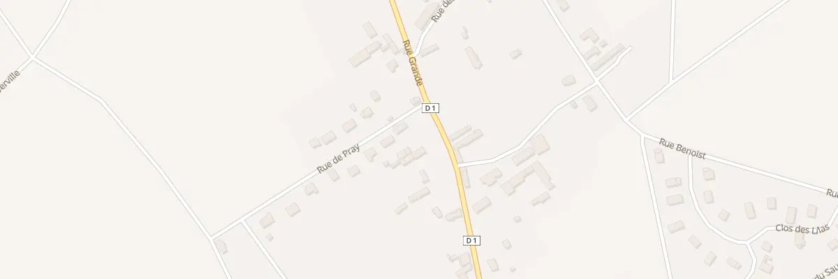 Plan du 73 Rue Grande à Frenelles-en-Vexin