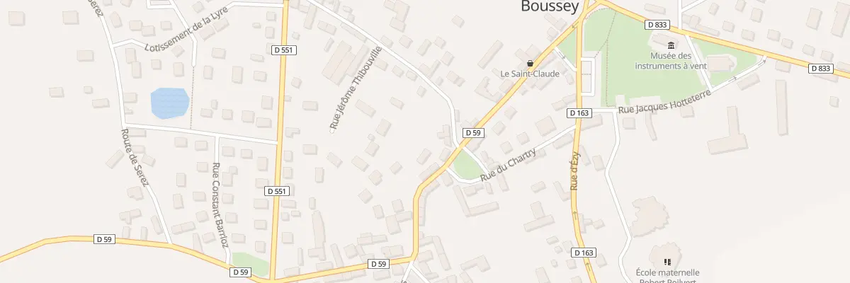 Plan du 18 Rue Grande à La Couture-Boussey