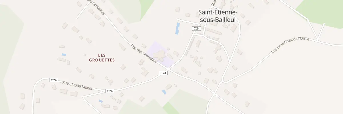 Plan du 4 Rue Claude Monet à Saint-Étienne-sous-Bailleul