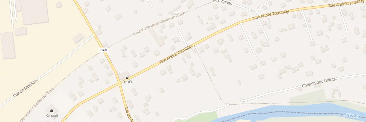 Plan du 59B Rue André Tremblay à Ézy-sur-Eure