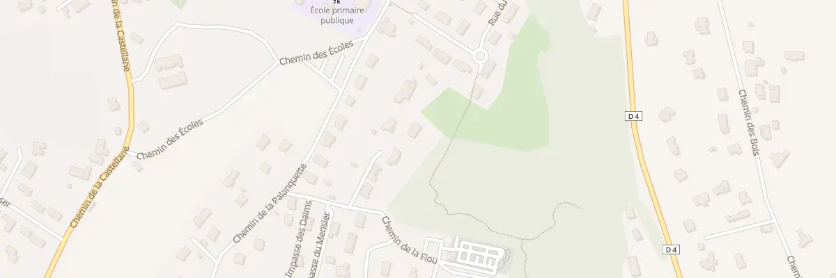 Plan du 4 Imp du Royé à Saint-Sauveur