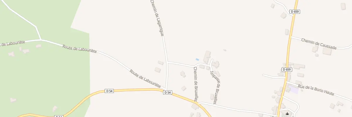 Plan du 96 Chem de Lagarrigue à Pern-Lhospitalet