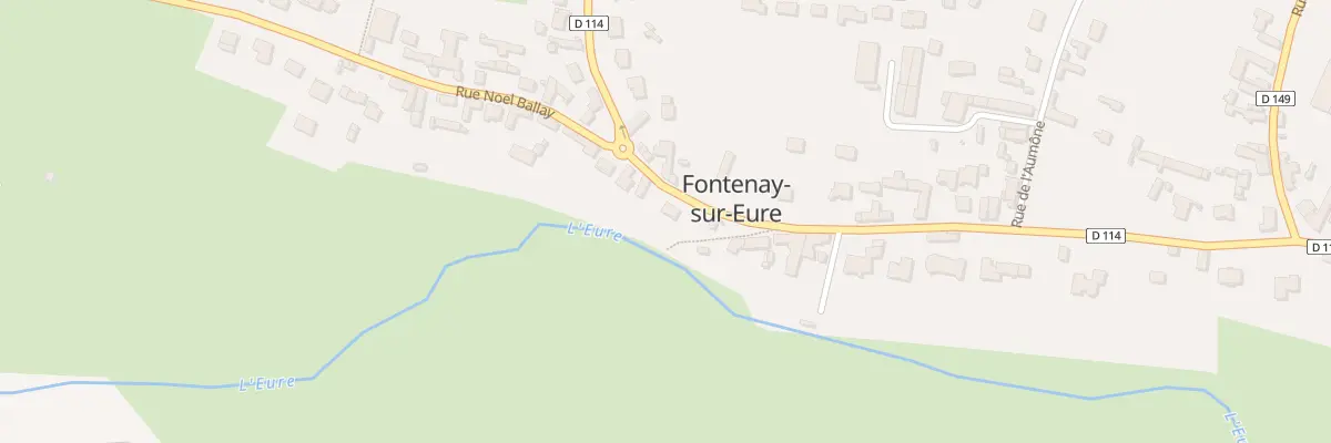Plan du 26 Rue Noël Ballay à Fontenay-sur-Eure